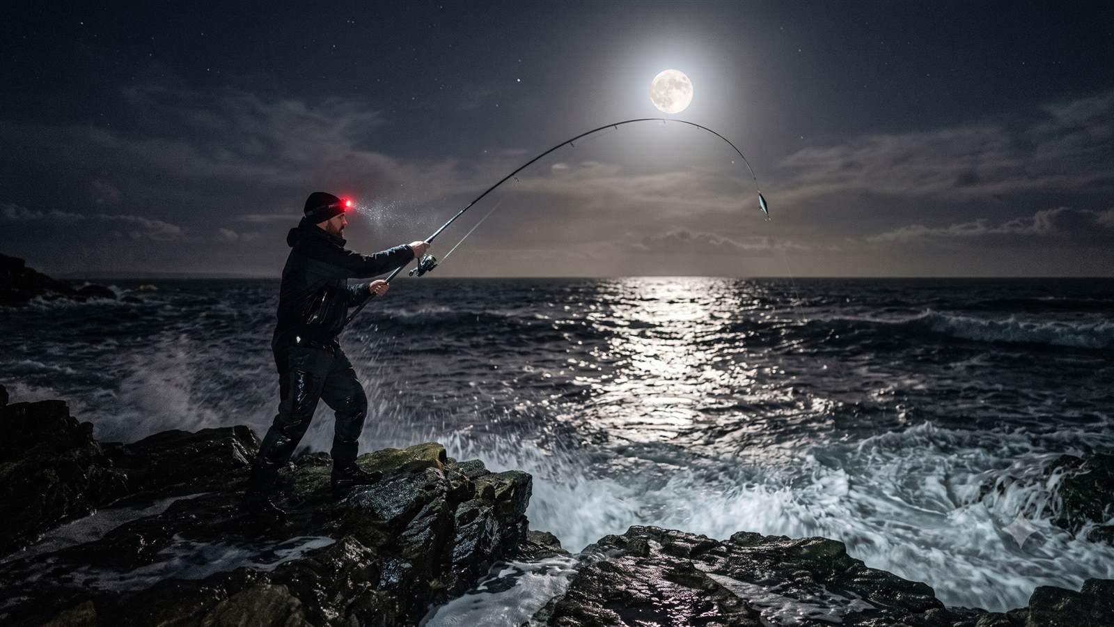 Fases de la luna para pescar: luz, visibilidad y picadas